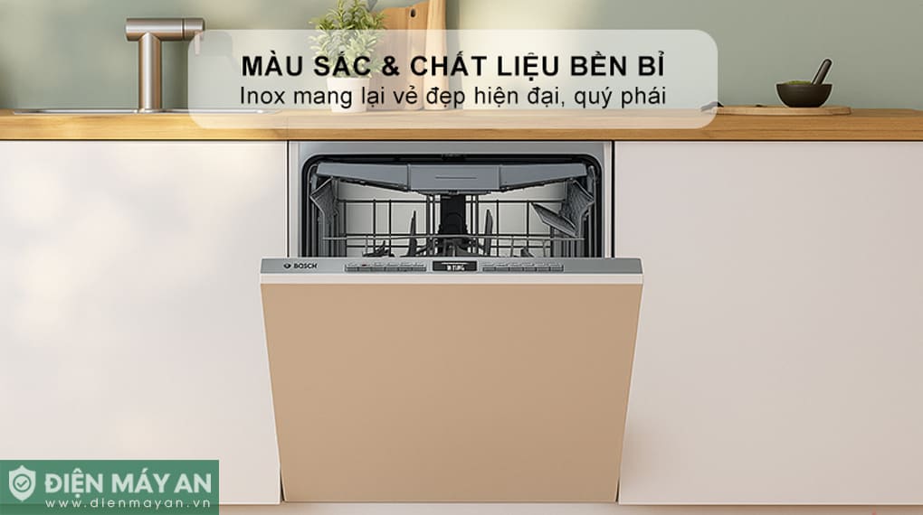 Máy rửa bát âm toàn phần Bosch Serie 4 SMV4HCX19E
